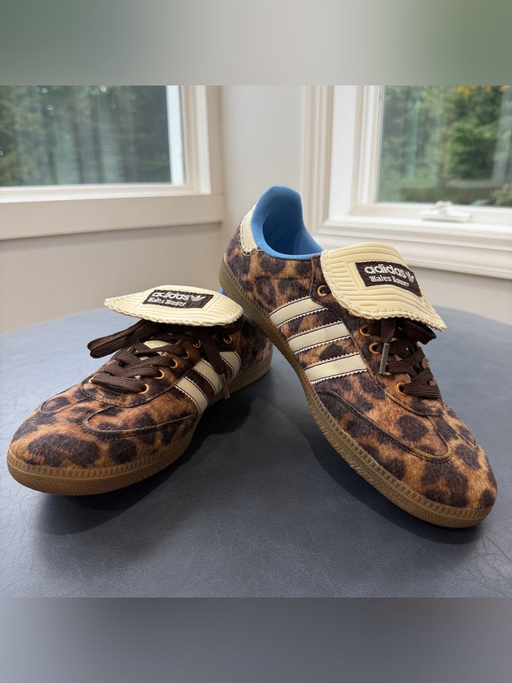adidas Samba x Wales Bonner Pony Leopard Sneakers Men’s Size 9 EUC (Women’s 10)